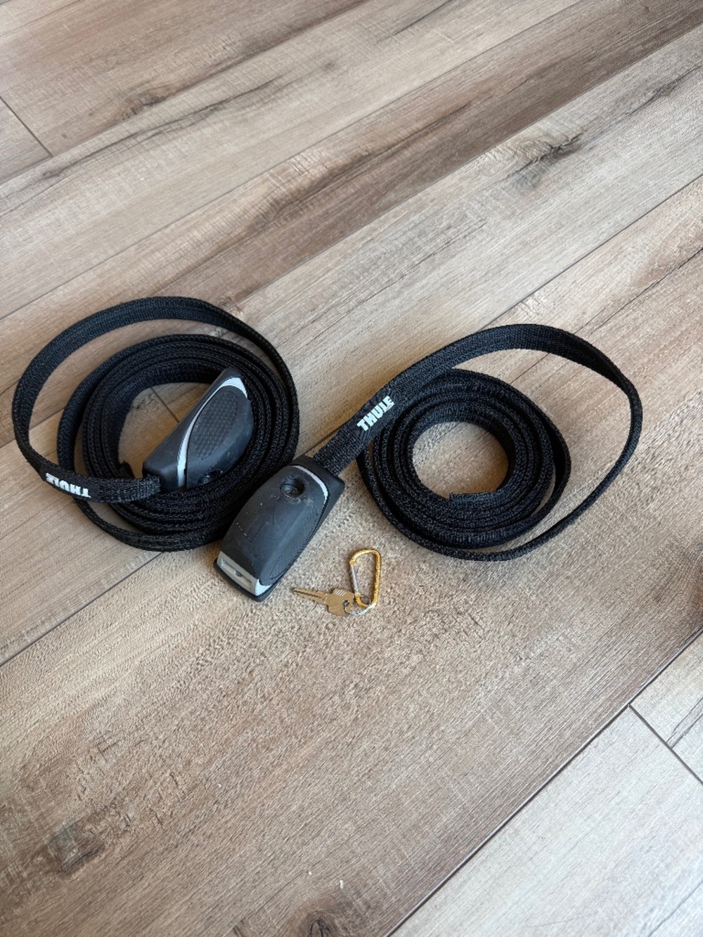 Thule locking straps with key